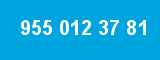 955 012 37 81